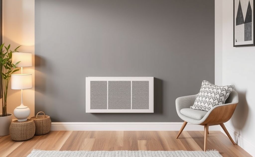 Energy efficient contemporary built-in heater benefits