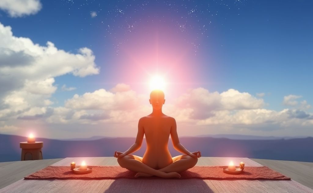 Energy healing through focused meditation practice