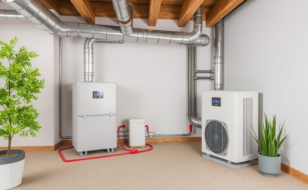 Energy savings with forced air heating systems