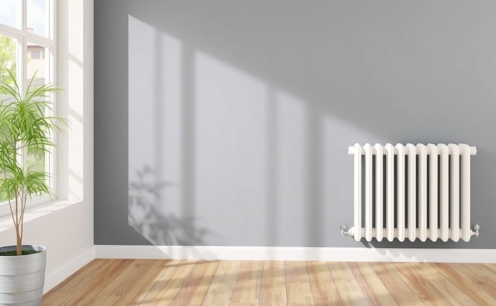 Energy savings with water circulation radiators