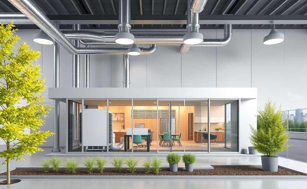 Energy-efficient HVAC design concepts and solutions