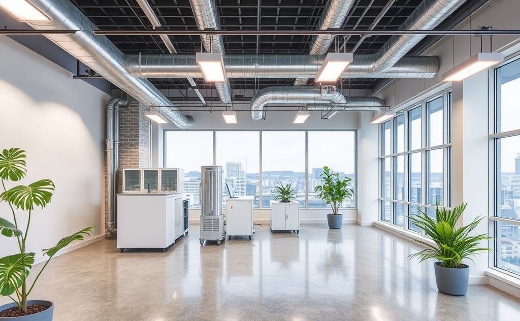 Energy-efficient HVAC systems for commercial spaces