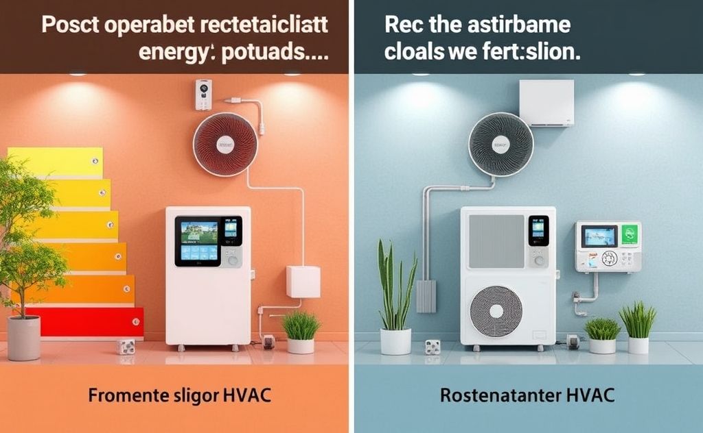 Energy-efficient automated HVAC systems comparison