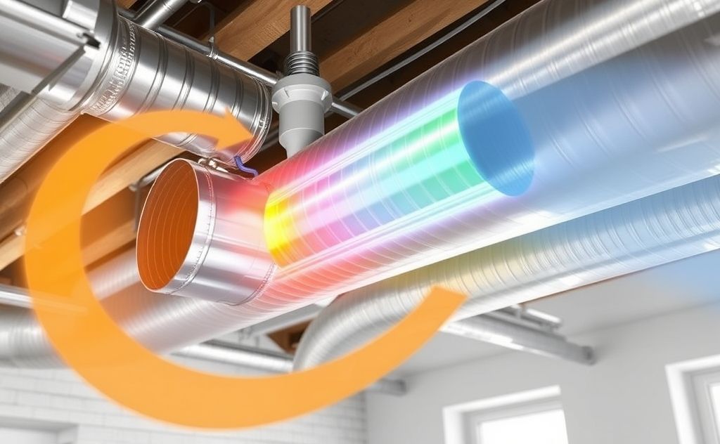 Energy-efficient duct design for optimal airflow