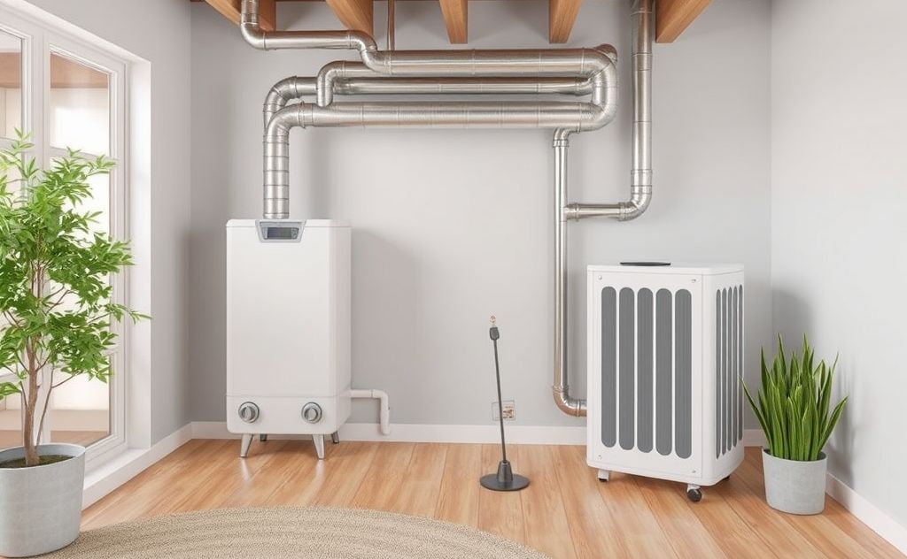 Energy-efficient forced air heating system benefits
