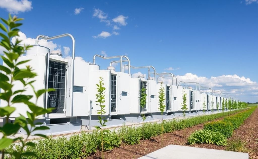 Energy-efficient green refrigerants in action