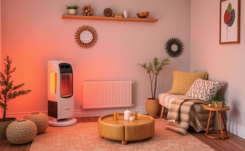 Energy-efficient heater for cozy home warmth