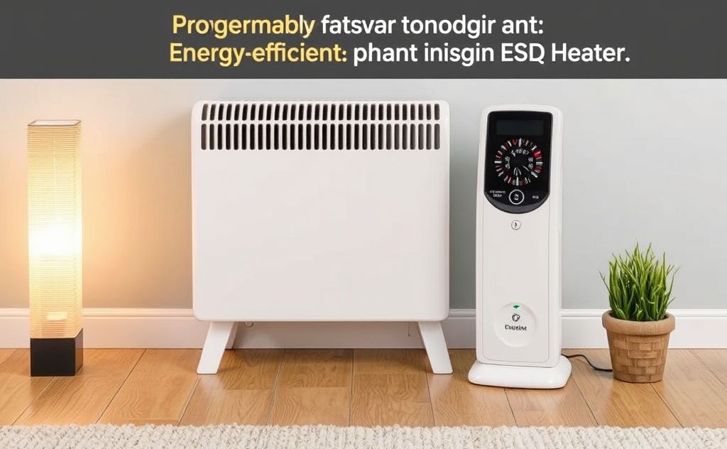 Energy-efficient programmable heater setup guide