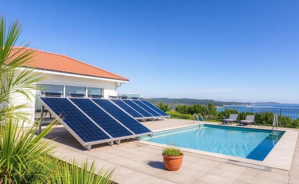 Energy-efficient solar pool heating solutions