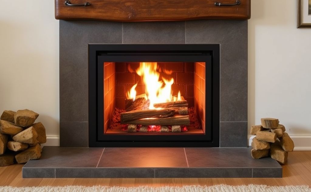 Energy-efficient wood burning fireplace tips