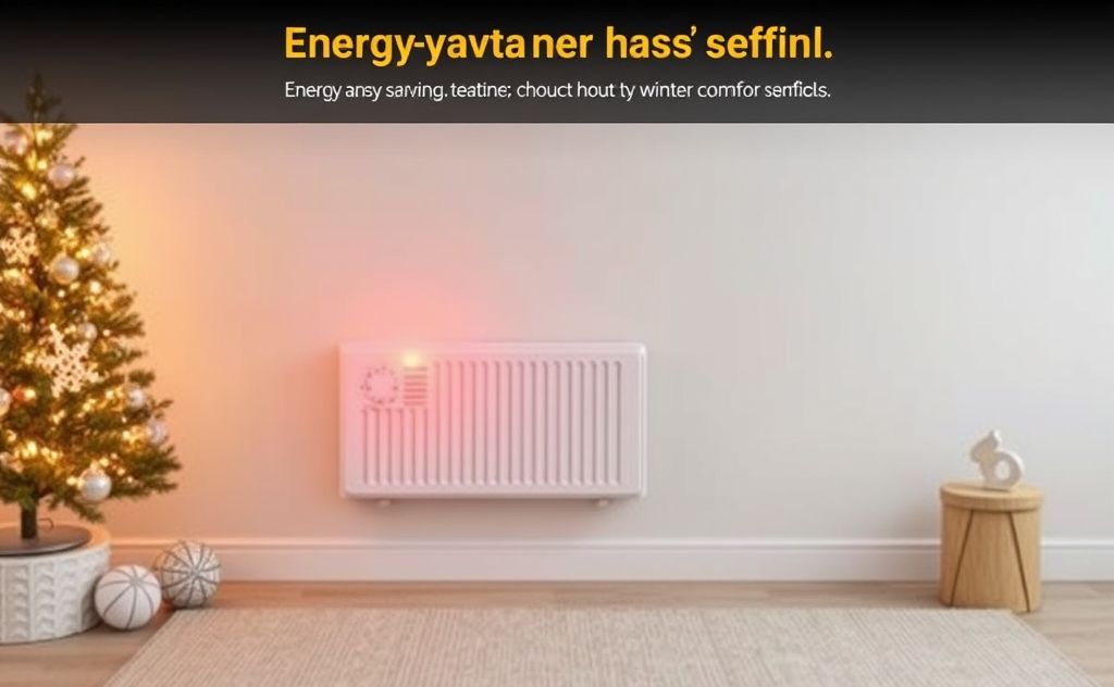 Energy-saving heater settings for winter comfort