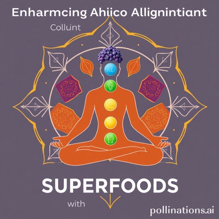 Enhancing Chakra Alignment with Superfoods.