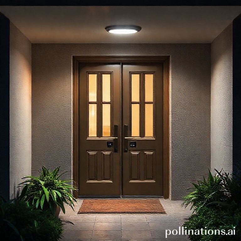 현관 스마트조명 자동 감지 5초 설정법