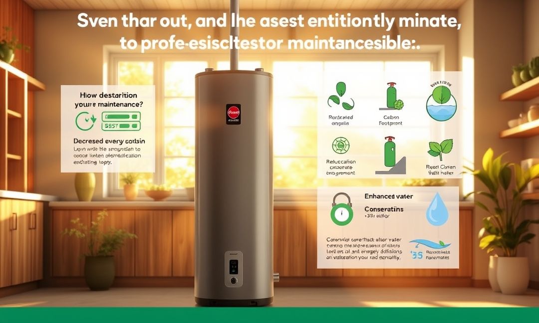 Environmental Benefits of Properly Restarting Your Rheem Water Heater