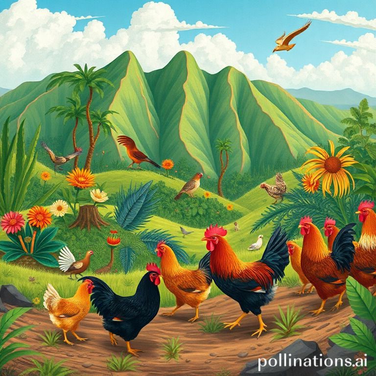 Chicken population in Maui