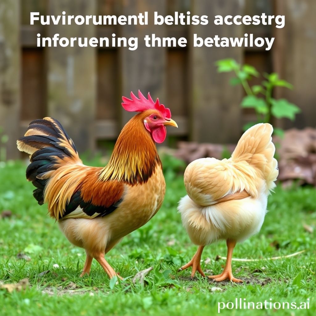 Chicken behavior and environment