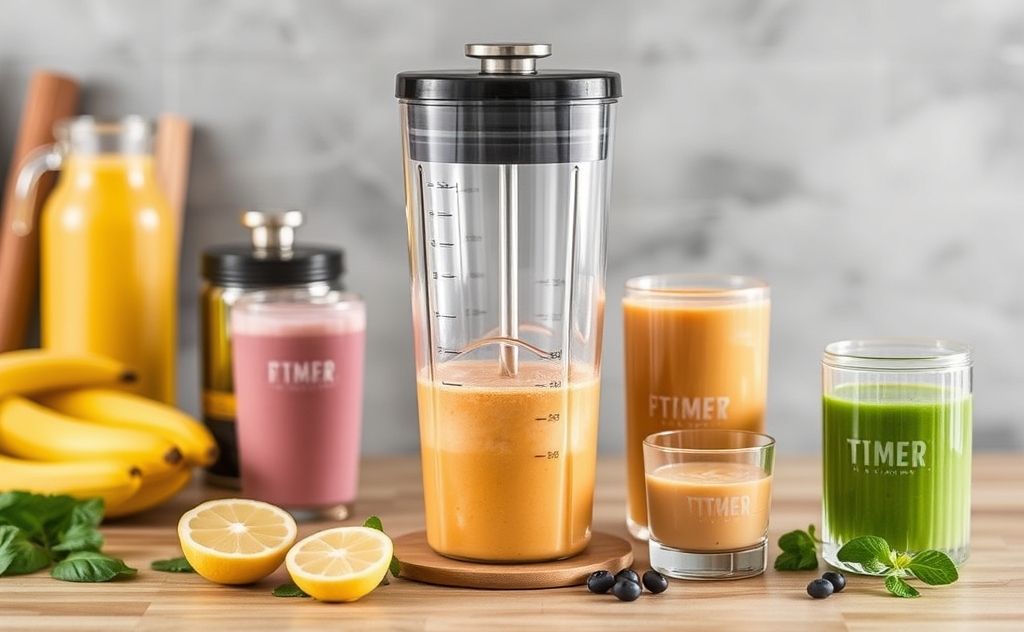 Essential equipment for perfect smoothies hydration