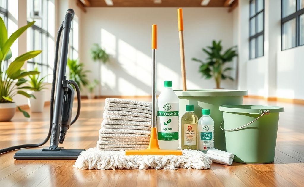 Essential gear for eco vacuuming gym floors