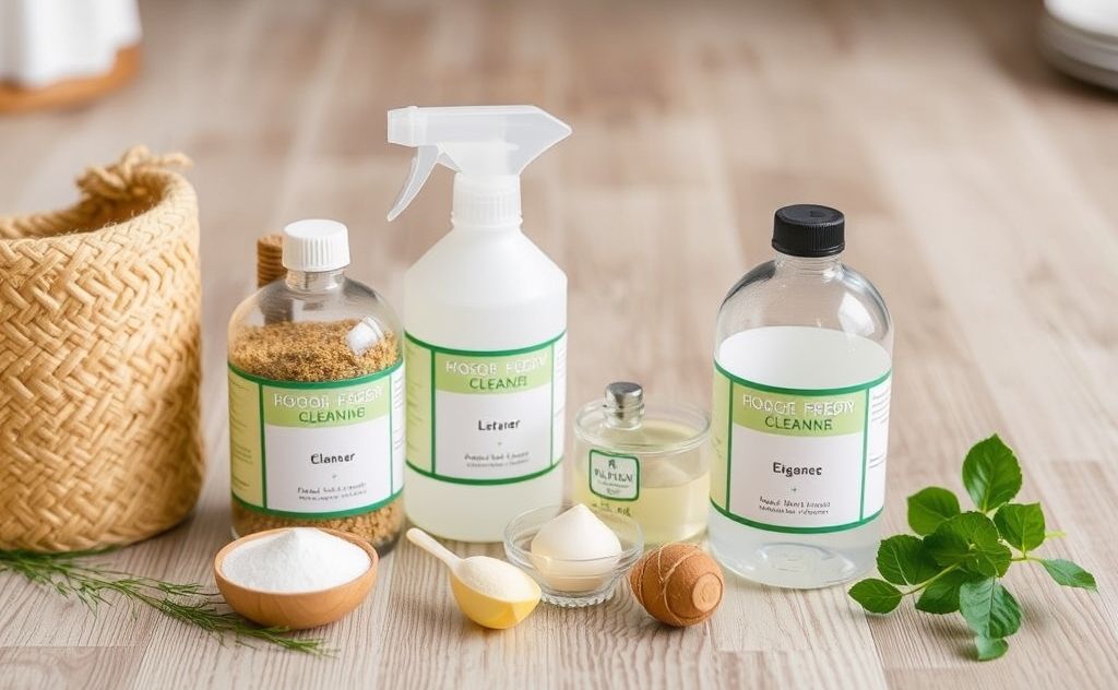 Essential ingredients for eco friendly floor cleaner