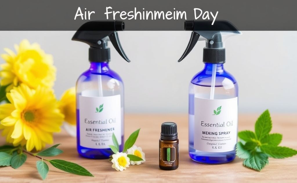 Essential oil air freshener spray recipe