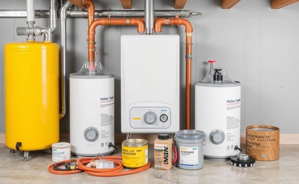 Essential products for hydronic heater maintenance