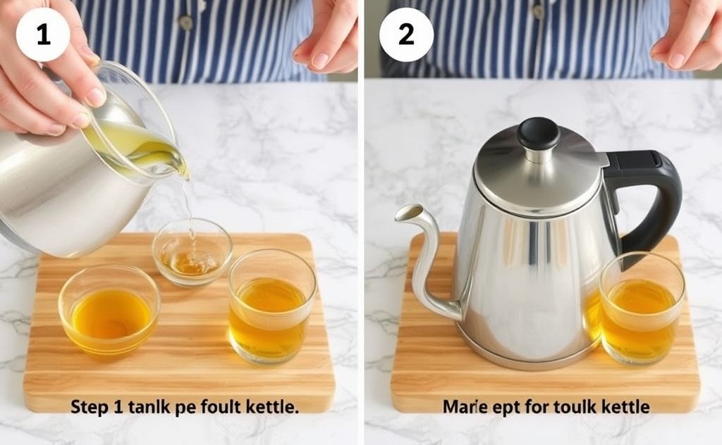 Essential steps for making tea with kettle