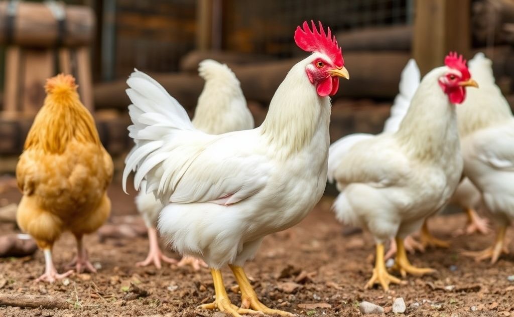Essential supplements for Leghorn chickens diet
