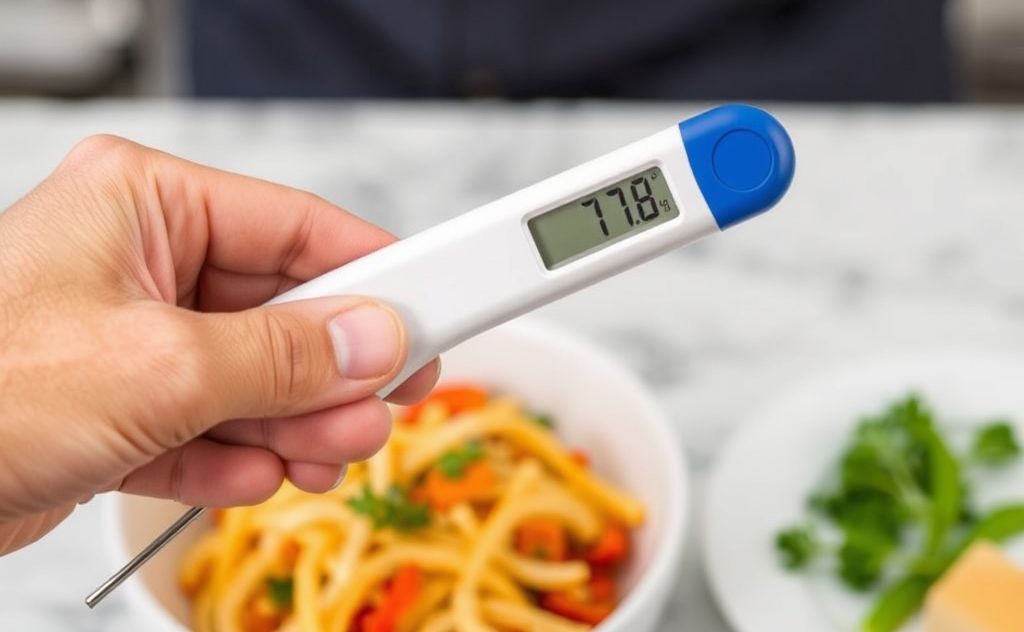 Essential thermometer use for safe food handling