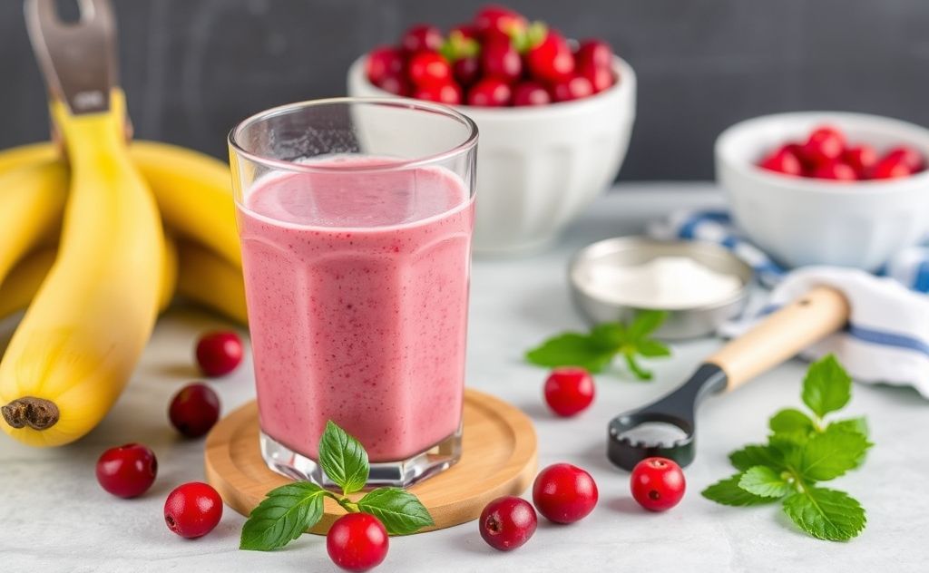 Essential tools for delicious cranberry smoothies