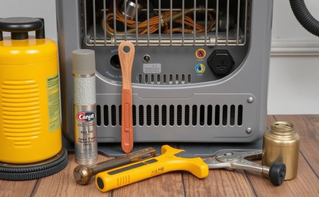 Essential tools for heater maintenance and care