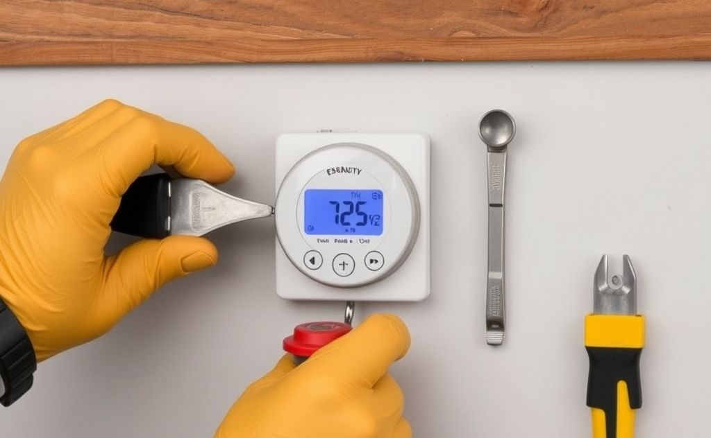 Essential tools for thermostat installation