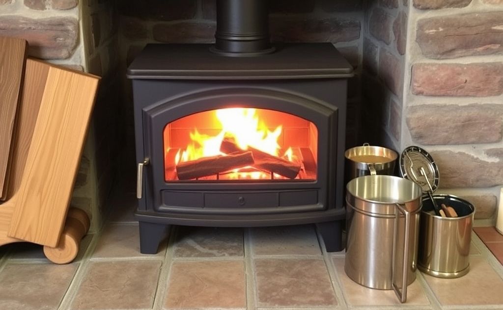 Essential wood stove accessories for cozy warmth