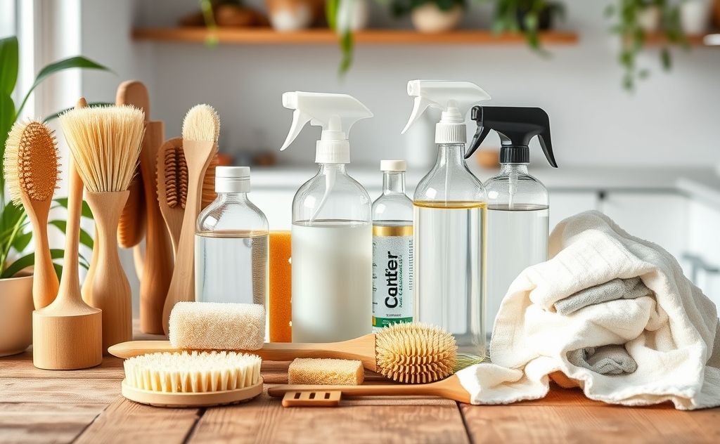 Essential zero waste cleaning tools