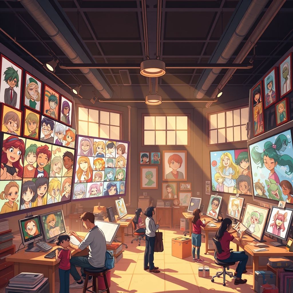 Estéticas y técnicas avanzadas en la animación de personajes en cartoons contemporáneos