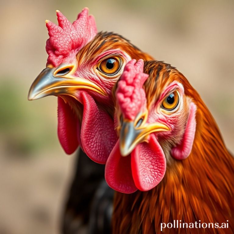 Olive Egger chickens - unique features.