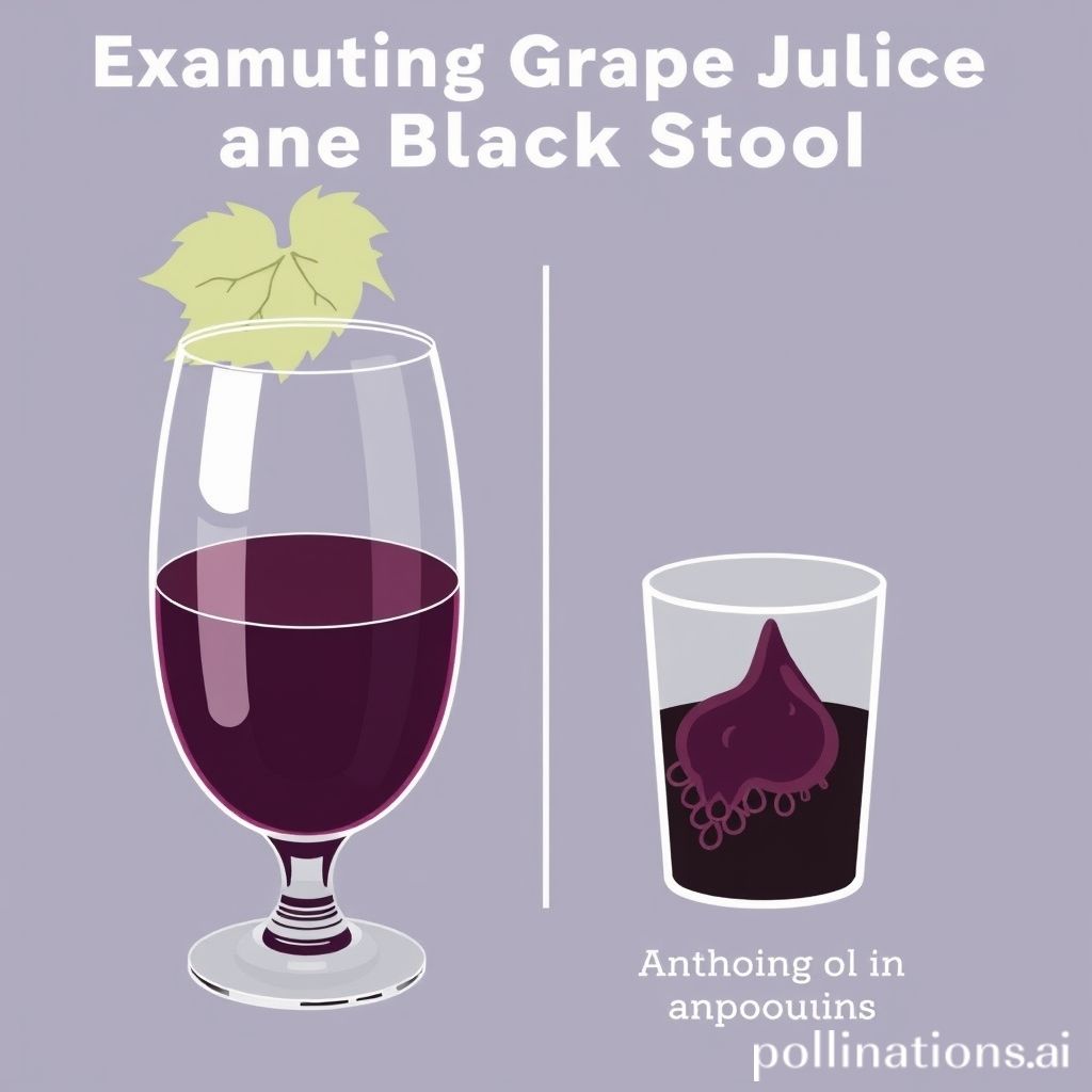 Grape Juice and Stool Color: A Closer Look