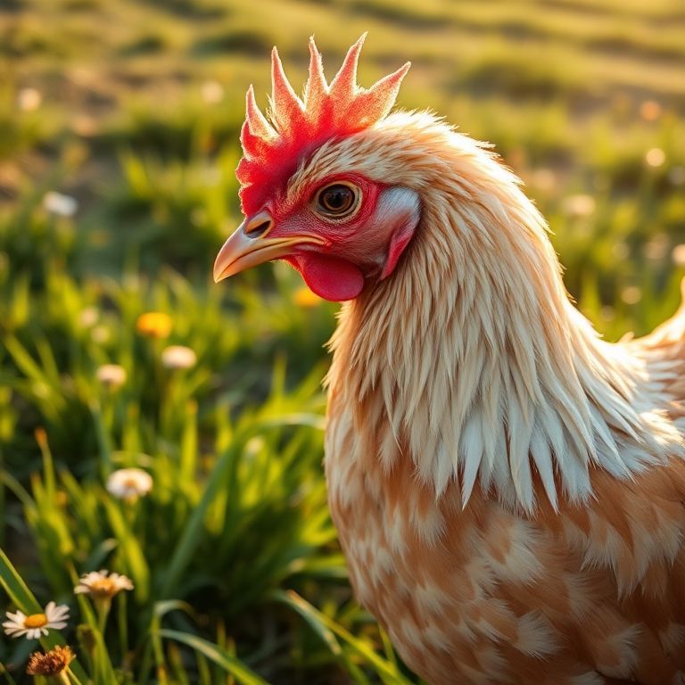 Chickens and stress: Feather loss