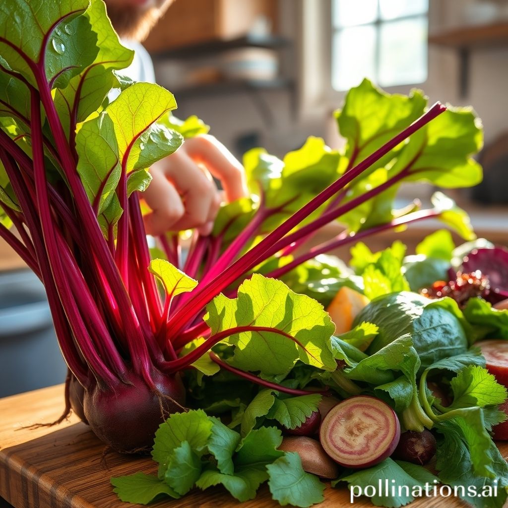 Nutrient-rich benefits of beet stems