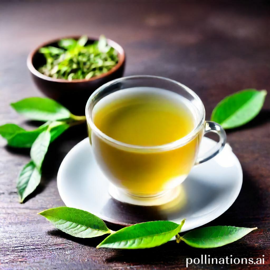 Green tea and melanosis coli