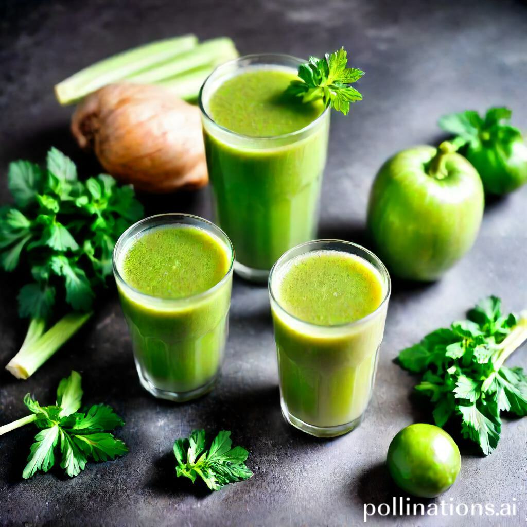 Flavorful additions to celery juice
