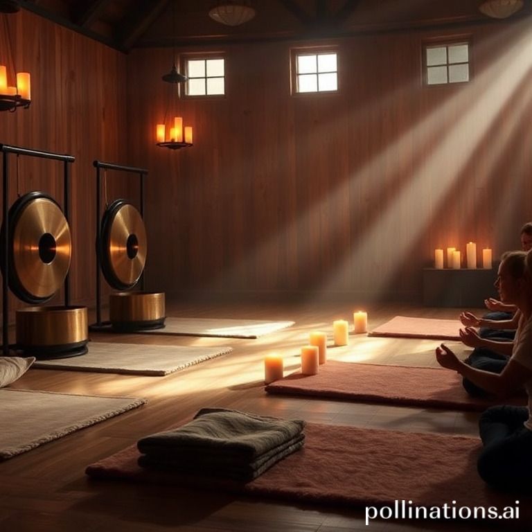 Experiencing a Gong Bath