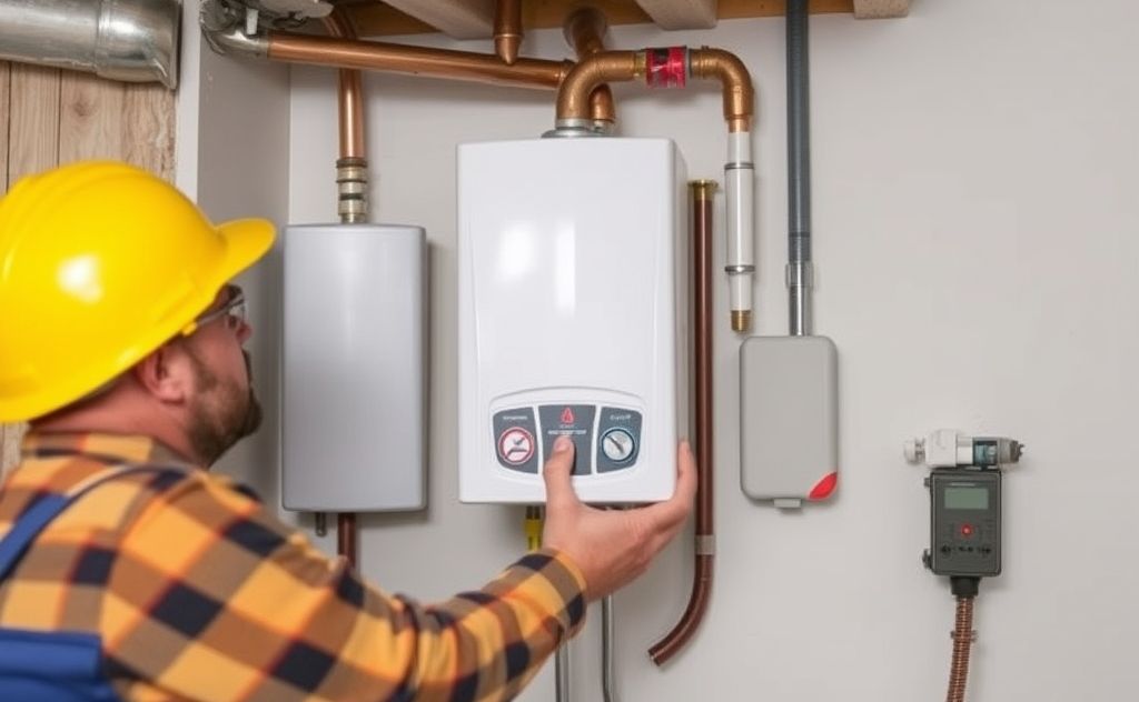 Expert help for tankless water heater repair