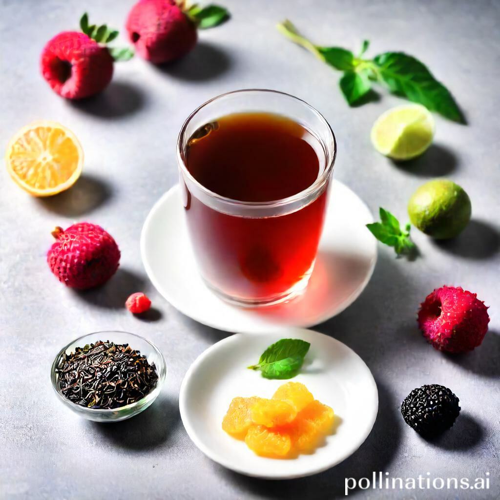 Pom tea: brewing, serving, intake, combinations, storage.