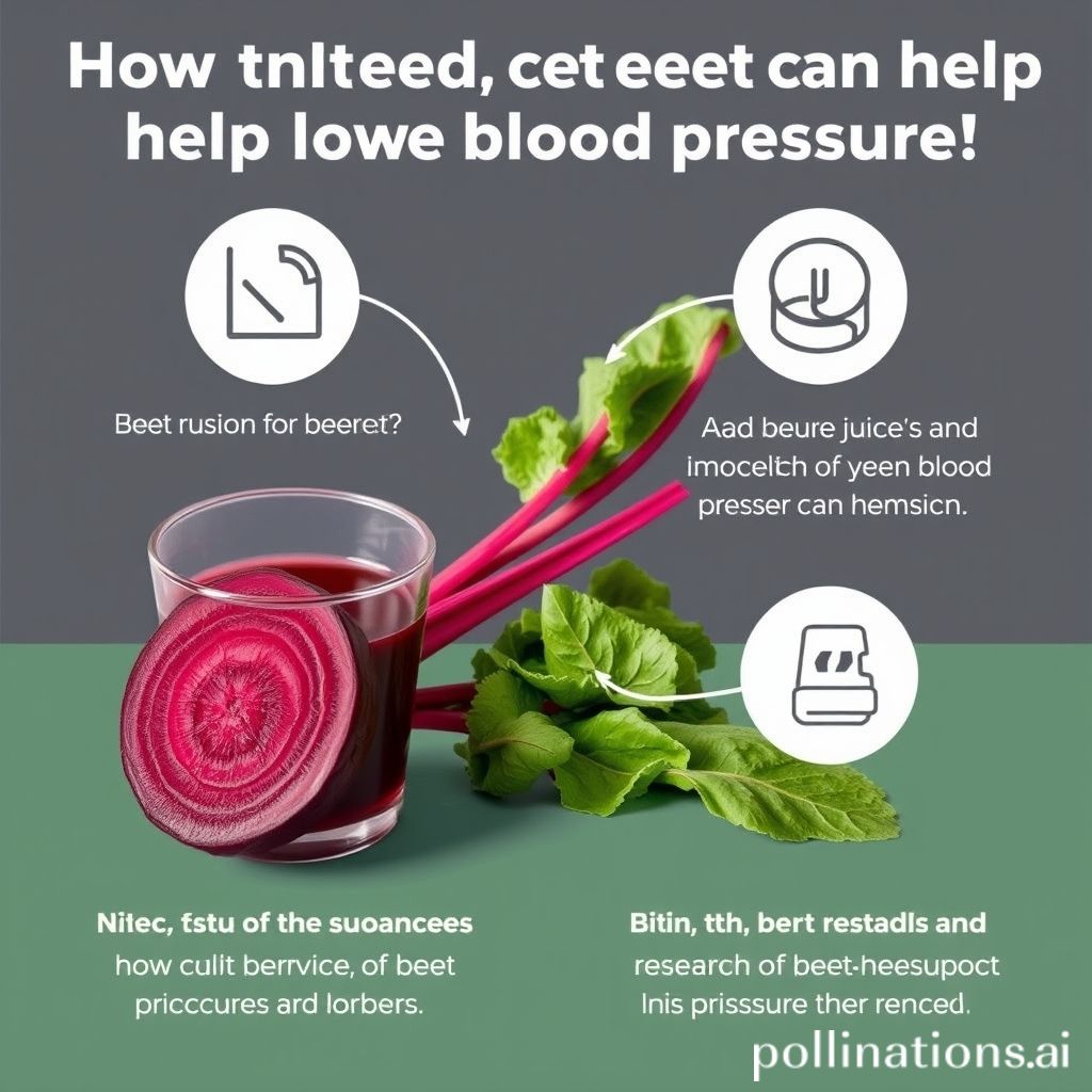 Beet Juice: A Natural Solution for Lowering Blood Pressure