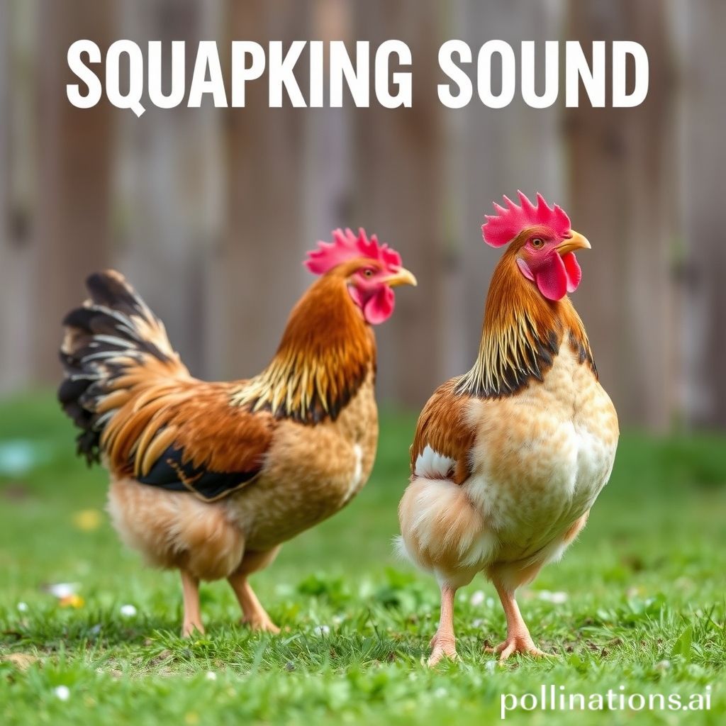 Squawk! Distress call.