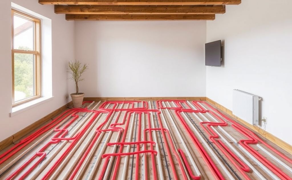 Explore alternatives to hydronic floor heating systems