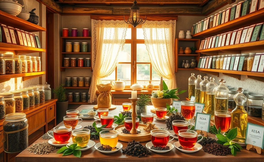 Explore the diverse world of tea flavors