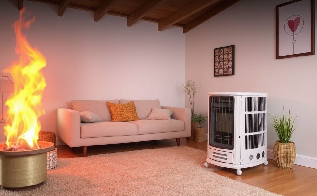Explore the efficiency of ventless gas heaters in home heating.