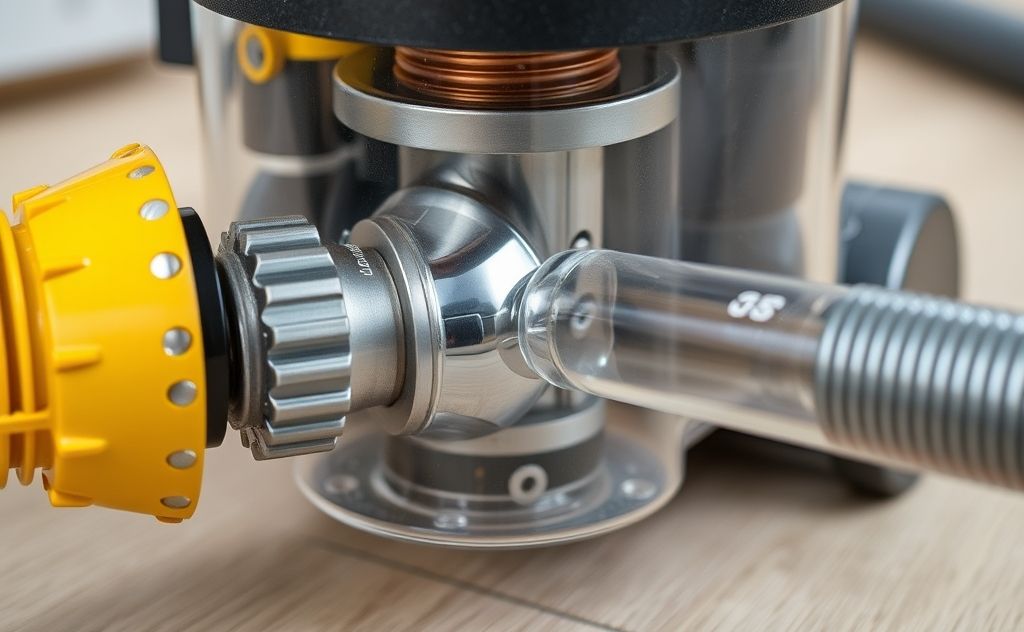 Explore the mechanics of vacuum cleaner suction