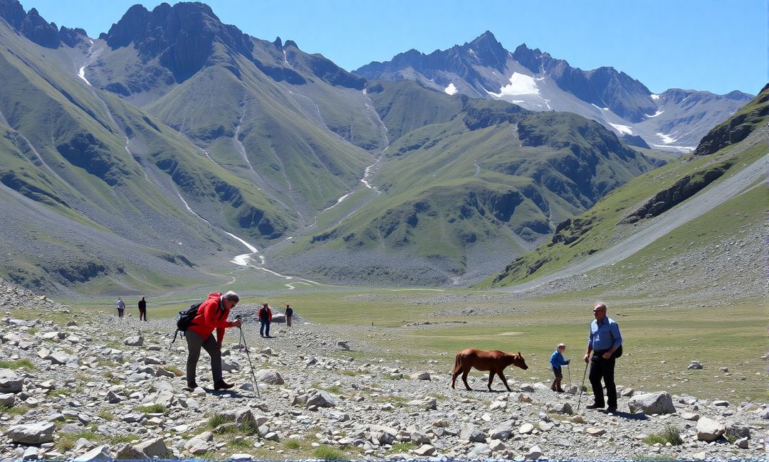 Exploring daily temperature variations in mountainous regions.